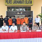 Polres Labuhanbatu Selatan Berhasil Tangkap 7 Pelaku Curanmor
