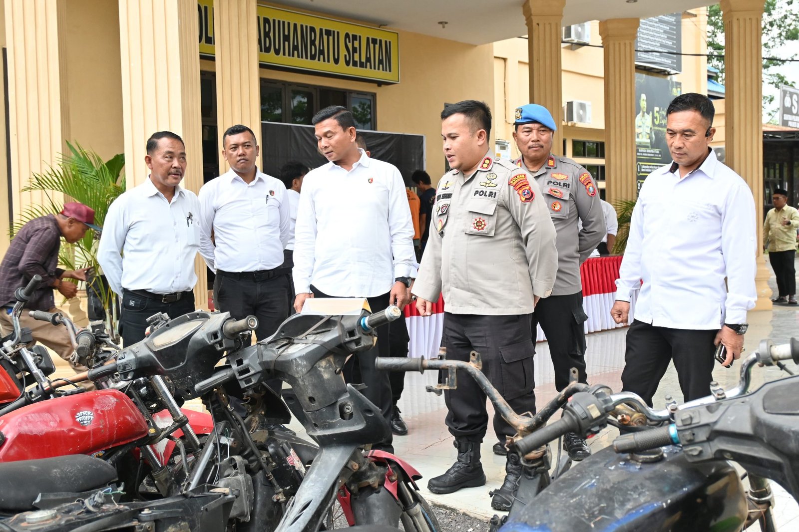 Polres Labuhanbatu Selatan Berhasil Tangkap 7 Pelaku Curanmor 1 Polres Labuhanbatu Selatan