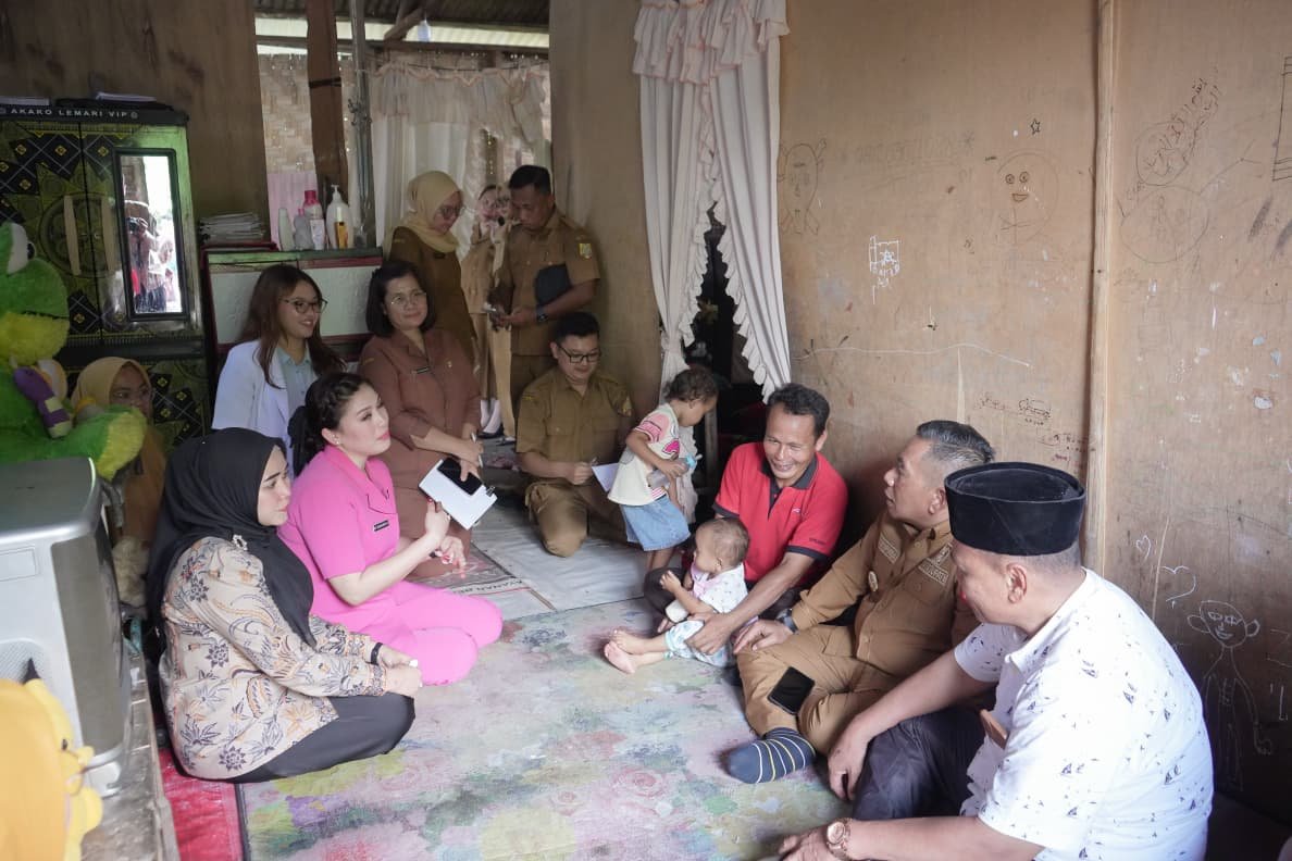 Wabup Syahdian Purba Fokus Atasi Stunting dan Perbaiki Rumah Tak Layak Huni di Kampung Rakyat 1 Kampung Rakyat