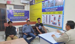 SatLantas Polres Labuhanbatu Berikan Pencerahan Untuk Pemohon SIM  : Persiapan Uji Teori Dan Uji Praktek