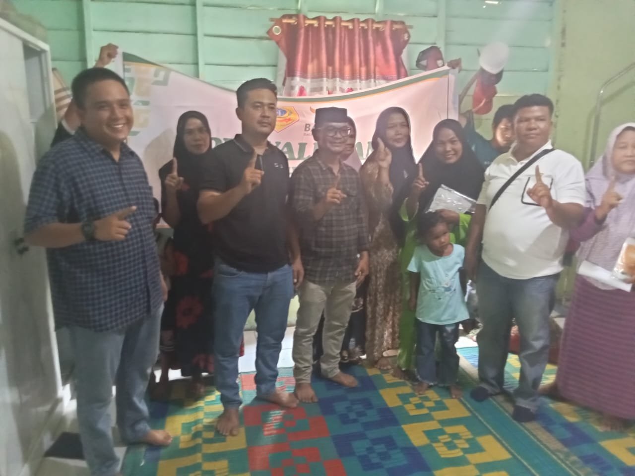 Berkah Dam Haji 2025, BAZNAS Labusel Bagikan Daging Kambing untuk Warga Batang Nadenggan 1 BAZNAS