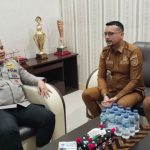 Bupati Fery Sahputra dan Forkopimda Rayakan Ulang Tahun Kapolres ke-42 di Mapolres Labuhanbatu Selatan