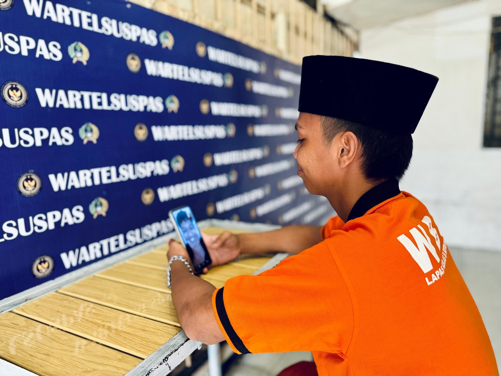 Wartelsuspas Jadi Jembatan Rindu Warga Binaan di Lapas Kotapinang 1 Lapas