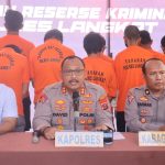 Polres Langkat Ungkap 8 Kasus Curanmor dan Penadahan Selama Operasi Kancil Toba 2025