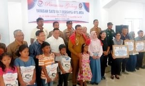 Bupati Deli Serdang Dr.Asri Ludin Tambunan Resmikan Gedung Baru Yayasan Satu Hati Bersama Kita IMG 20251027 WA0019