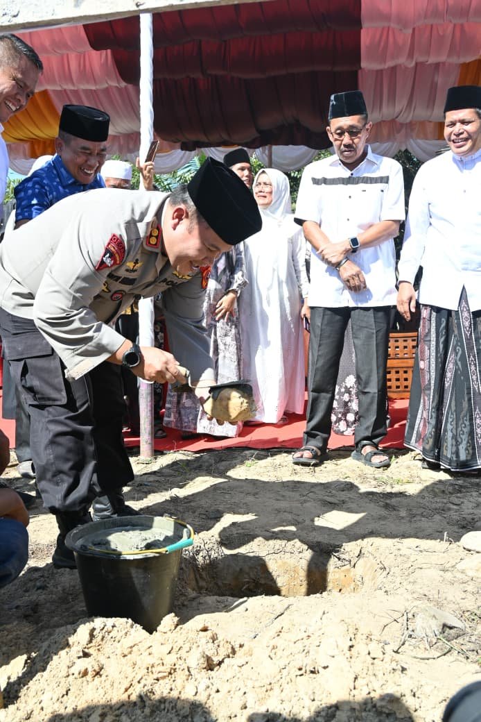 Langkah Awal Menuju Pelayanan Kesehatan Berkualitas, Kapolres Labusel Hadiri Peletakan Batu Pertama RSU Rohani Juwita Nasution 1 Kapolres
