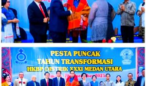 Wali Kota Medan Hadiri Pesta Puncak Tahun Transformasi HKBP Distrik 31 Medan Utara