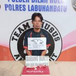 Polsek Bilah Hulu Berhasil Ringkus Pelaku Penyalahgunaan Narkotika di Desa Perbaungan