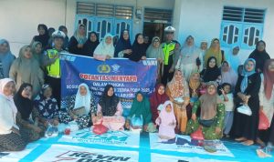 Satlantas Polres Labuhanbatu Selatan Sosialisasikan Operasi Zebra Toba Dan Taat Pajak Kendaraan Di Kampung Banjar Dua