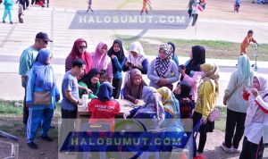 Ketua DWP Labusel Pimpin Senam CTPS dan Car Free Day: Ajak Warga Hidup Sehat dan Peduli Kebersihan
