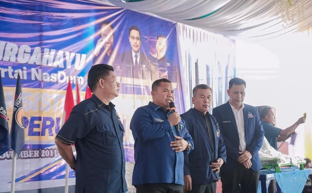 Semarak HUT ke-14 Partai NasDem Labusel: Bupati, Wakil Bupati dan Tokoh Senior Guyub Penuh Semangat Restorasi di Kotapinang! 1 Partai NasDem