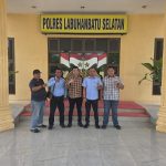 Jalin Sinergitas, DPC PJS Labuhanbatu Raya Silaturahmi Ke Kasat Narkoba Polres Labusel