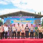 Wakil Bupati Labusel Syahdian Purba Siboro Buka Jambore Cabang III Gerakan Pramuka