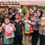 Konselor Polres Langkat Gelar Trauma Healing bagi Anak-Anak Korban Banjir di Besitang