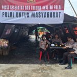 Kapolres Langkat Pastikan Pelayanan Kesehatan Optimal bagi Pengungsi Banjir di Tanjung Pura