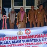 Baintelkam Polri Salurkan Bantuan Sosial Bagi Korban Banjir di Wilayah Polres Langkat