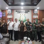 Dandim 0209/Labuhanbatu Silaturahmi ke Kejaksaan Negeri Labuhanbatu