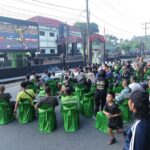 Warga Kisaran Antusias Nobar Piala Dunia 2026 Bersama Dandim 0208/Asahan di Ajang Car Free Day