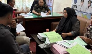 Tuntaskan Sisa Berkas, Kantor Pertanahan Labuhanbatu Koordinasi PTSL di Padang Bulan
