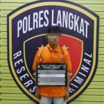 Unit Pidum Sat Reskrim Polres Langkat Amankan Diduga Pelaku Pelemparan Mobil Box di Pantai Gemi