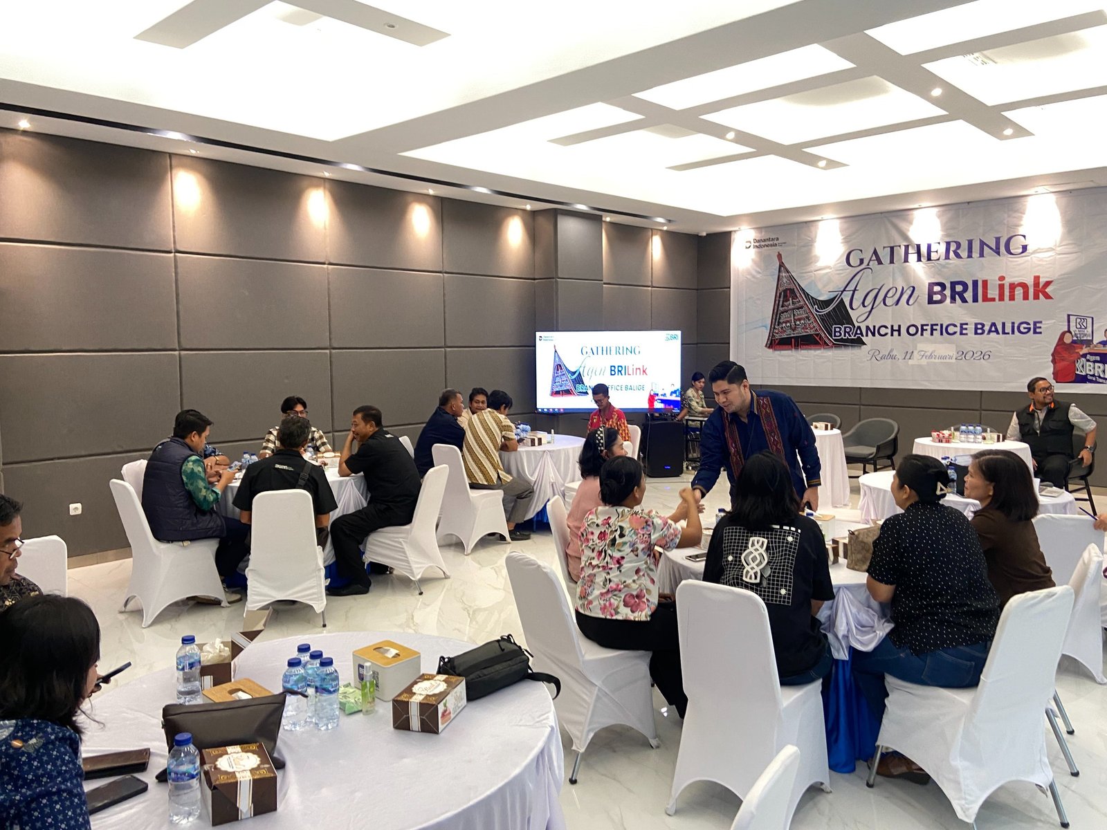BRI Cabang Balige Gelar Gathering Agen BriLink, Perkuat Kerjasama dalam Pelayanan 1 BRI