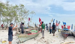 Tangkahan Perahu Tertutup Pasir, Nelayan Desa Bogak Besar Berharap Perhatian Bupati Sergai IMG 20260212 WA0017