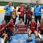 SDN 11 Rantau Utara Juara I Turnamen Futsal Kuntum Bumi Piala Ketua LPAI Labuhanbatu