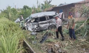 KA Sribilah Utama Tabrak Toyota Kijang Innova di Perlintasan Sei Buluh, Satu Orang Luka Ringan IMG 20260303 WA0002