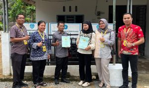 Kantor Pertanahan Labuhanbatu Serahkan 32 Sertipikat Residu PTSL kepada Warga Desa Kampung Dalam