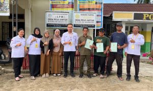Kantor Pertanahan Labuhanbatu Serahkan 29 Sertipikat Residu PTSL untuk Warga Pulo Jantan