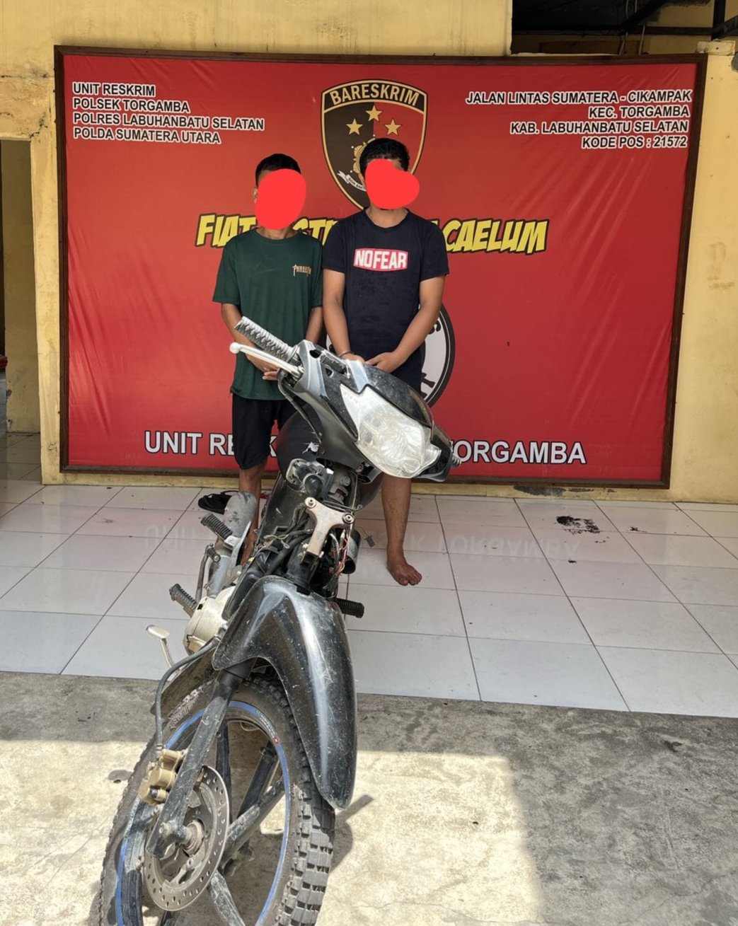 Polsek Torgamba Ungkap Pencurian di SPBU Pinang Awan, Dua Pelaku Diamankan, Uang Rp20 Juta Milik Sopir Raib 1 Polsek Torgamba