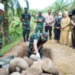 Ground Breaking Jembatan Perintis di Kabupaten Langkat oleh Pangdam I/BB