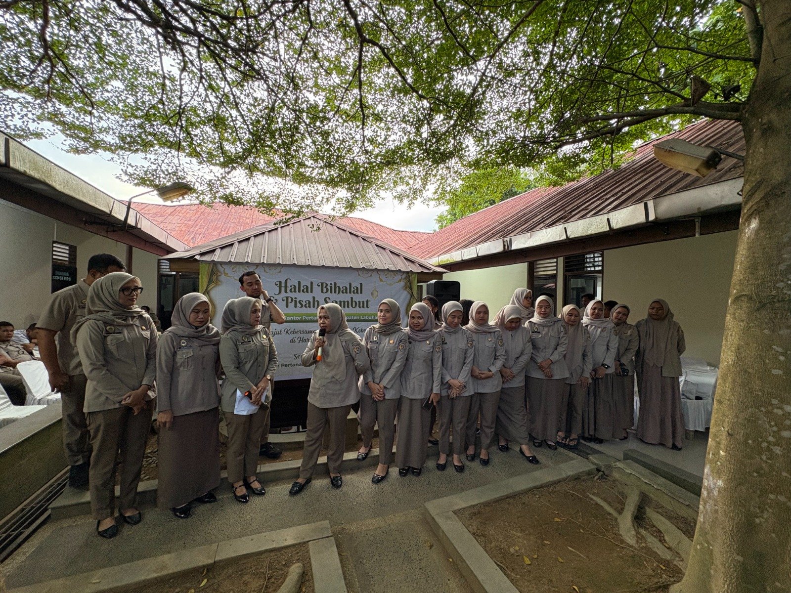 Kantor Pertanahan Labuhanbatu Gelar Halal Bihalal dan Pisah Sambut PPPK 1 Kantor Pertanahan