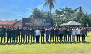 Pembukaan TMMD Ke-128 Langkat Diisi Kegiatan Bakti Sosial Kesehatan TMMD