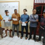 Empat Pria Diamankan Polsek Pangkalan Susu Ringkus Terduga Pelaku Pungli