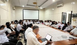 Kantor Pertanahan Kabupaten Labuhanbatu Laksanakan Monitoring dan Evaluasi Kinerja Mei 2026 Kantor Pertanahan