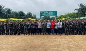 BRI BO Rantau Prapat Perkuat Sinergi Lewat Kunjungan ke Yonif TP/956 Sultan Bidar Alam