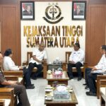 Silaturahmi Kanwil BPN Sumut dan Kejati Sumut Perkuat Sinergi Pengamanan Aset dan Penyelesaian Konflik Pertanahan