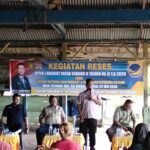 Anggota DPRD Langkat dari Fraksi Nasdem Meja Sembiring Laksanakan Reses di Desa Telagah Sei Bingai