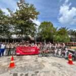 Dealer CV Indah Sakti Aek Nabara Gelar Edukasi Safety Riding di SMA Negeri 1 Pangkatan