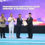 HUT ke-61 Lemhannas RI, Menteri ATR/BPN Serahkan Sertipikat Hak Pakai Aset Negara