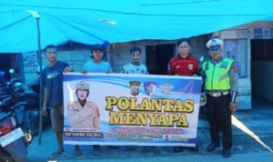 Humanis dan Edukatif, Satlantas Polres Labuhanbatu Selatan Sapa Masyarakat Melalui Polantas Menyapa Polres Labuhanbatu Selatan