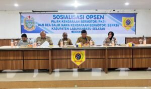 PT Jasa Raharja dan Forkopimda Labusel Dorong Akurasi Data PKB-BBNKB, Fahmi Amsari: Pajak Kendaraan Kembali untuk Keselamatan Masyarakat PT Jasa Raharja