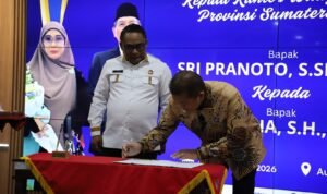 Kanwil BPN Sumut Gelar Sertijab, Nugraha Resmi Pimpin BPN Provinsi Sumatera Utara BPN