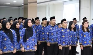 Perkuat Profesionalisme ASN, Kantor Pertanahan Kabupaten Labuhanbatu Laksanakan Pengambilan Sumpah PNS dan Pelantikan Pejabat Fungsional Kantor Pertanahan