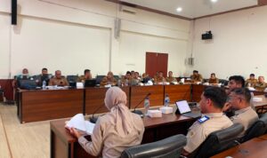 Kantor Pertanahan Labuhanbatu Hadir dalam Pembahasan KKPR di Forum Penataan Ruang Labura