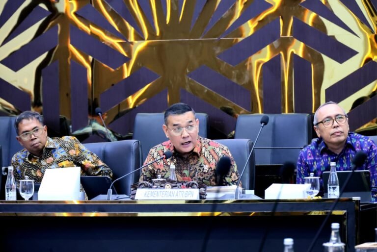 Wamen ATR/BPN Usulkan Penerapan One Land Tenure System dan One Spatial Planning Policy ATR/BPN