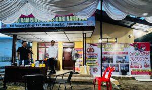 Komitmen Berantas Narkoba, Polres Labuhanbatu Gencarkan Program KBDN