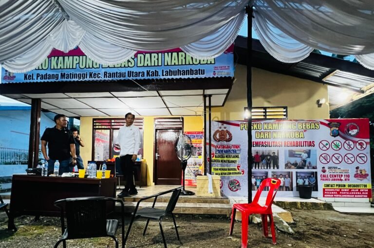 Komitmen Berantas Narkoba, Polres Labuhanbatu Gencarkan Program KBDN Polres Labuhanbatu