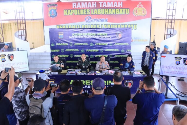 Polres Labuhanbatu Ungkap Kasus Penganiayaan Hingga Tewas di Labura, 3 Tersangka Berhasil Diamankan Polres Labuhanbatu